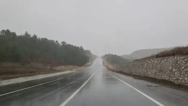 Domaniç Tavşanlı Yolunun En Zor Bölümü Trafiğe Açıldı